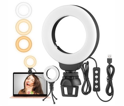 4 Inch Selfie Ring Light with Clip