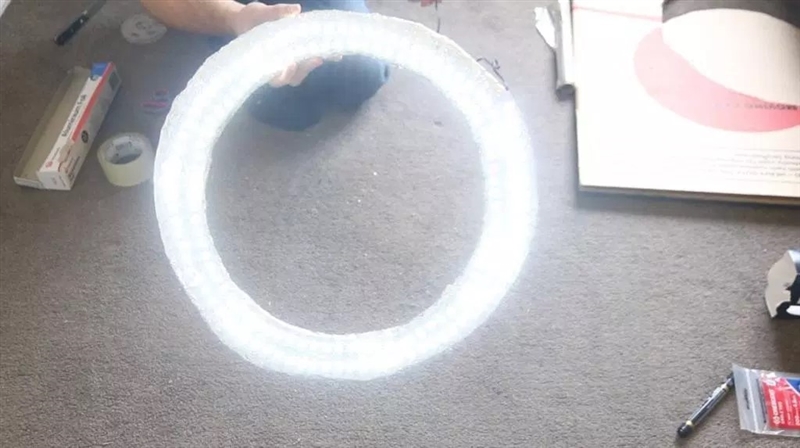 test ring light