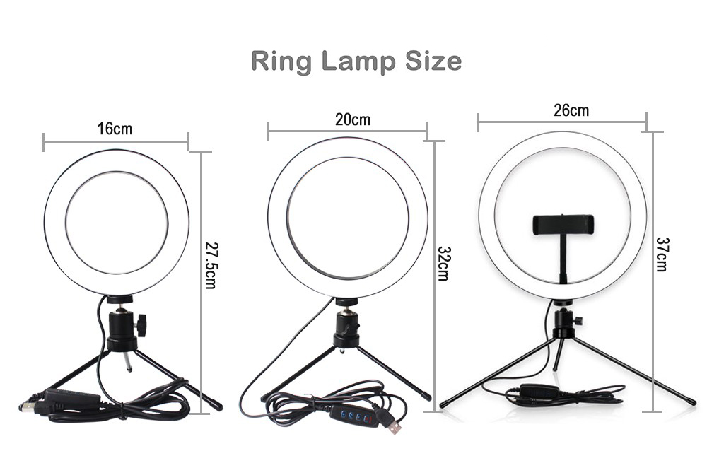 what size ring light