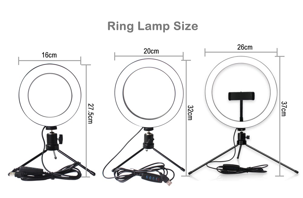 LED Selfie Ring Light with Tripod and Phone Holder RGB PNG Images & PSDs  for Download | PixelSquid - S11689601F