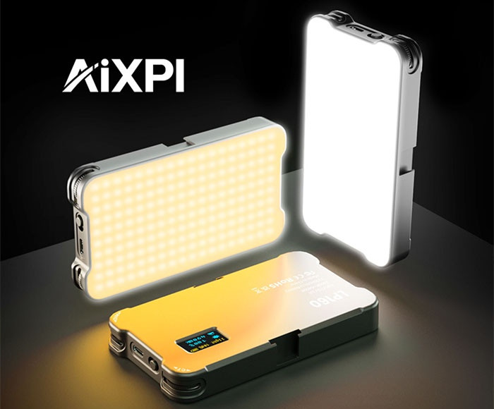 AIXPI Dual Color Temperature Mini Pocket Fill Light